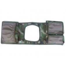 Camp Cover Gear Saddle Bag Polyester Standard - Camo 